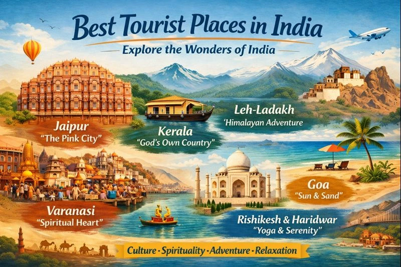 Best Tourist Places in India