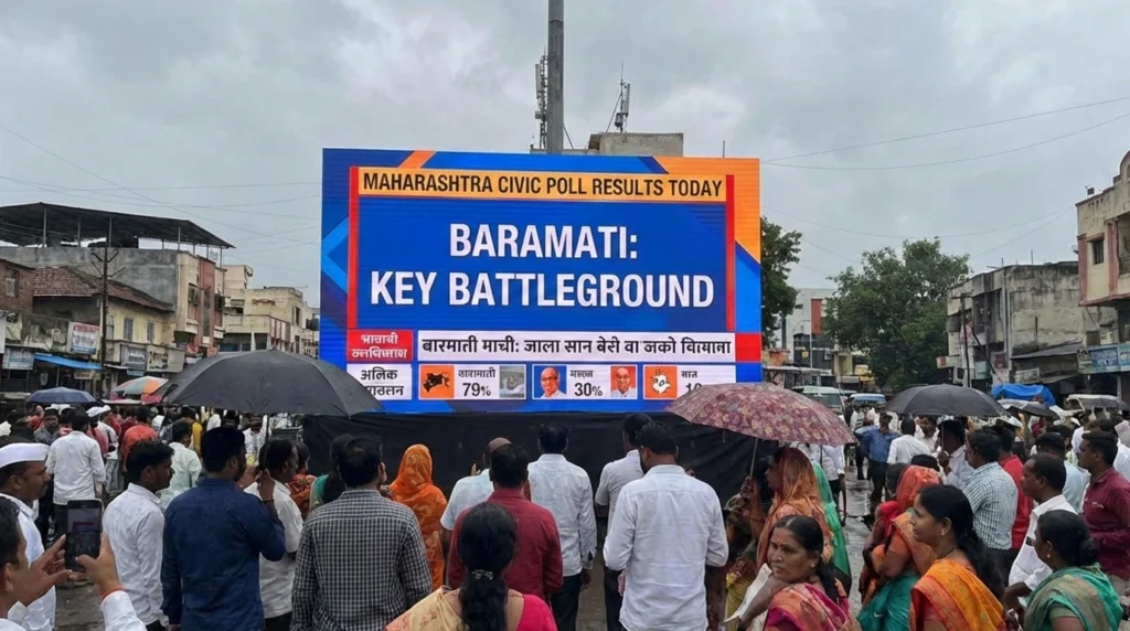 Maharashtra Civic Poll Results Today