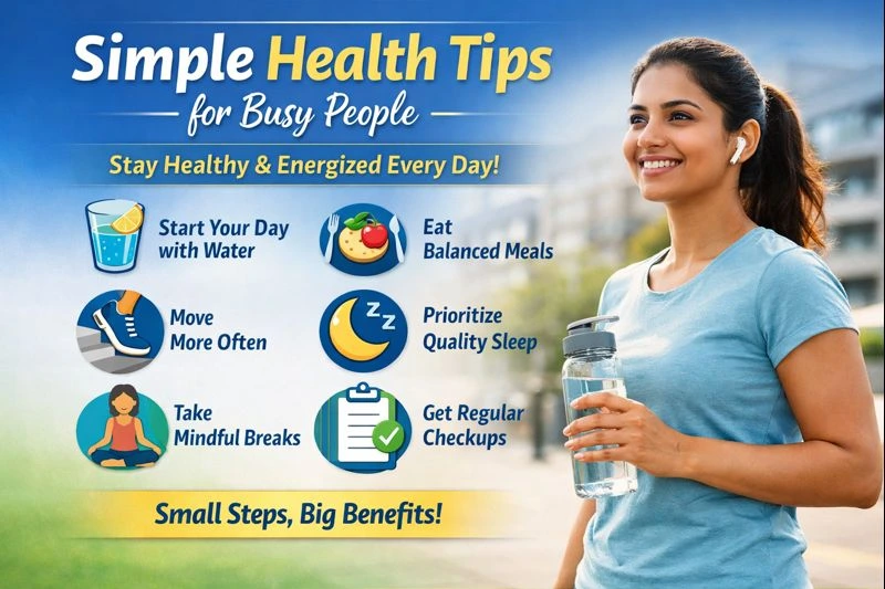 Simple Health Tips for Busy People
