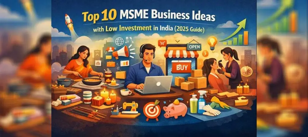 Top 10 MSME Business Ideas with Low Investment in India